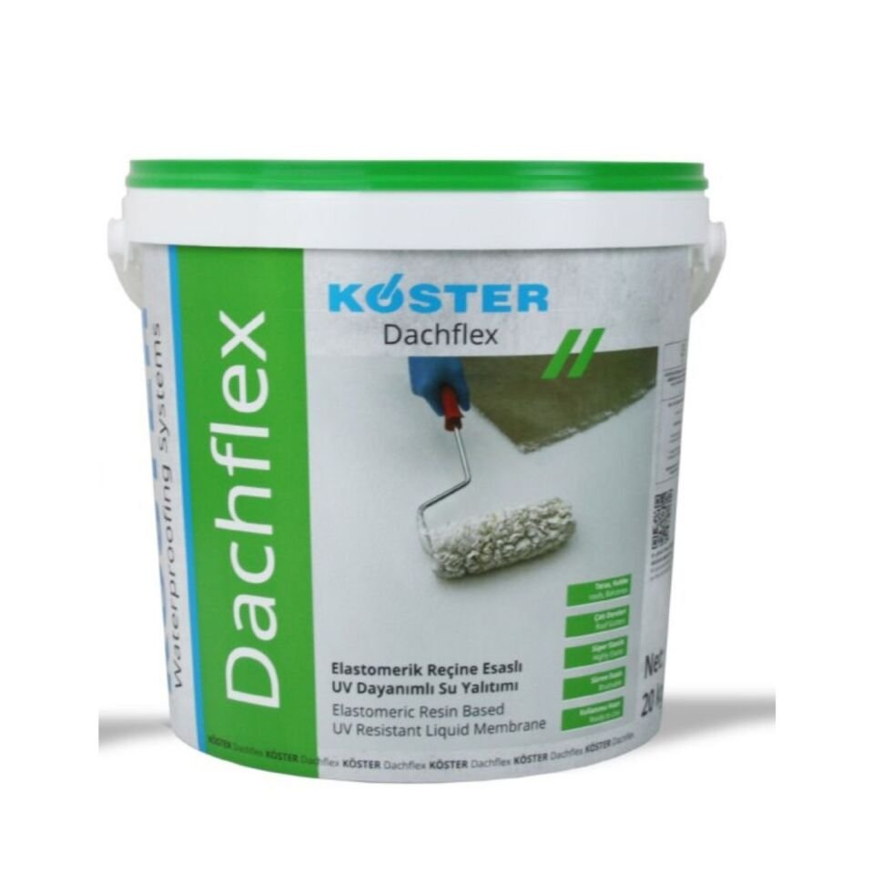 Dachflex Elastomerik Reçine Esaslı, UV Dayanımlı Likit Membran 20 kg