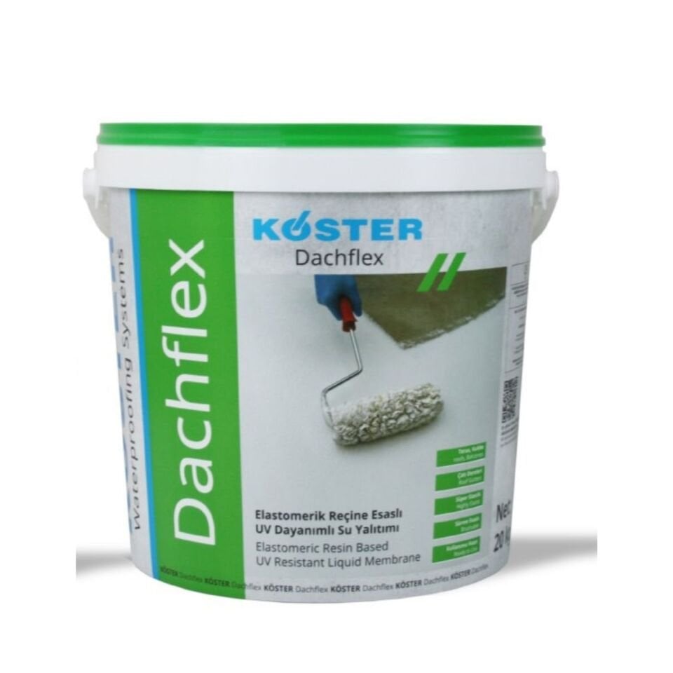 Dachflex Elastomerik Reçine Esaslı, UV Dayanımlı Likit Membran 20 kg