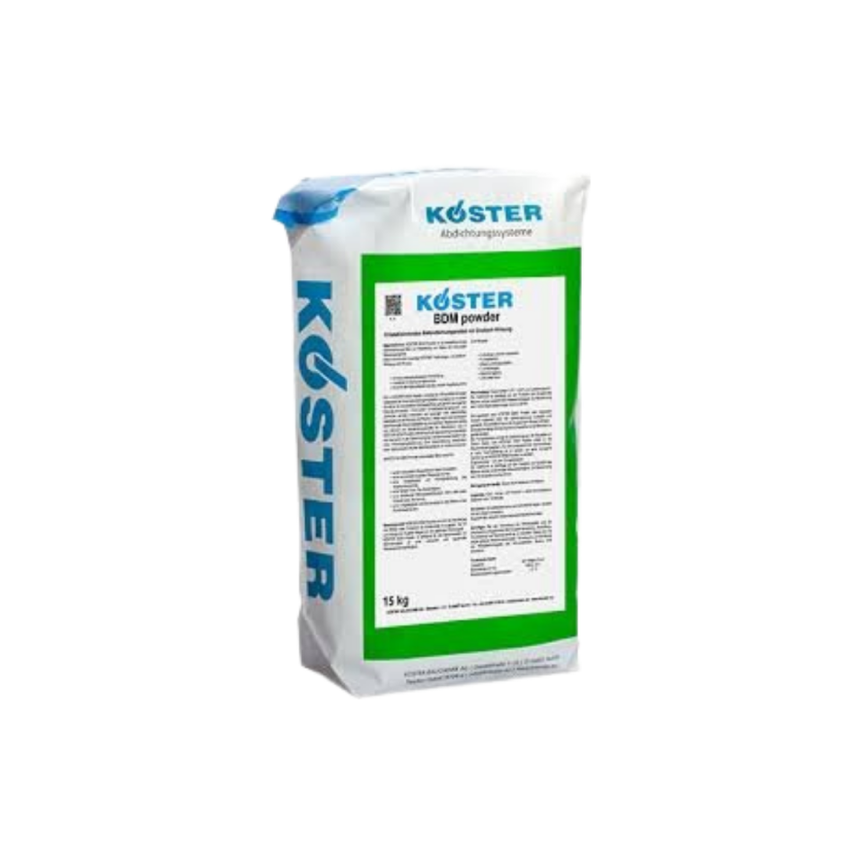 Köster BDM Powder 15 kg – Toz Kristalize Beton Su Yalıtım Katkısı