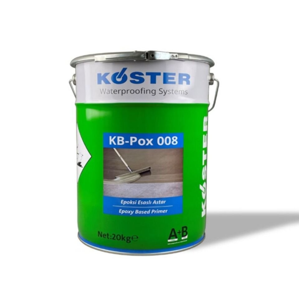 KÖSTER KB-Pox 008 - 20 kg: Yüksek Performanslı Epoksi Astar