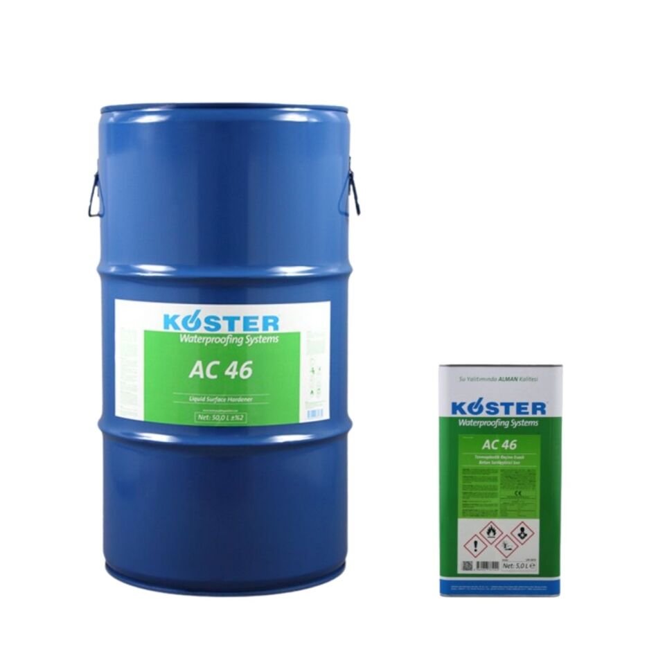 KÖSTER AC 46 - Termoplastik Reçine Esaslı Beton Sertleştirici Sıvı
