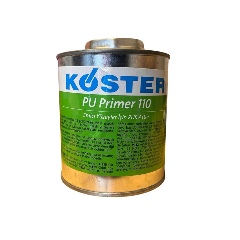 KÖSTER PU Primer 110 - Emici Yüzeyler İçin Poliüretan Esaslı Astar 0,25 L
