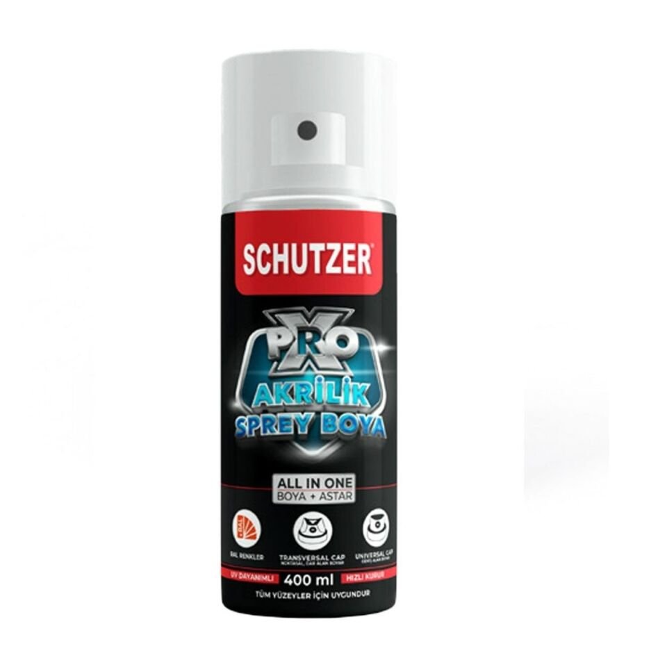 Schutzer Pro-X Akrilik Sprey Vernik All In One 400 ml
